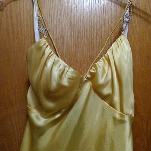 Zum Zum Size 6 Canary Yellow Formal Dress